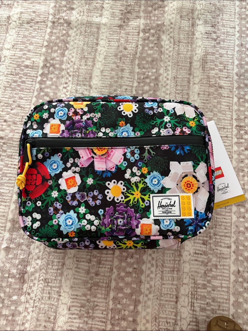 Herschel Supply Company x Lego Pop Quiz Little Herschel Lunch Pag Garden Floral